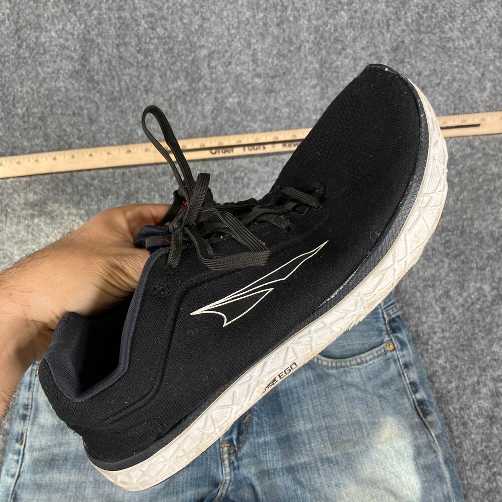 Altra Running Shoes Mens Size 8 Black Zero Drop Lightweight Athletic Sneakers